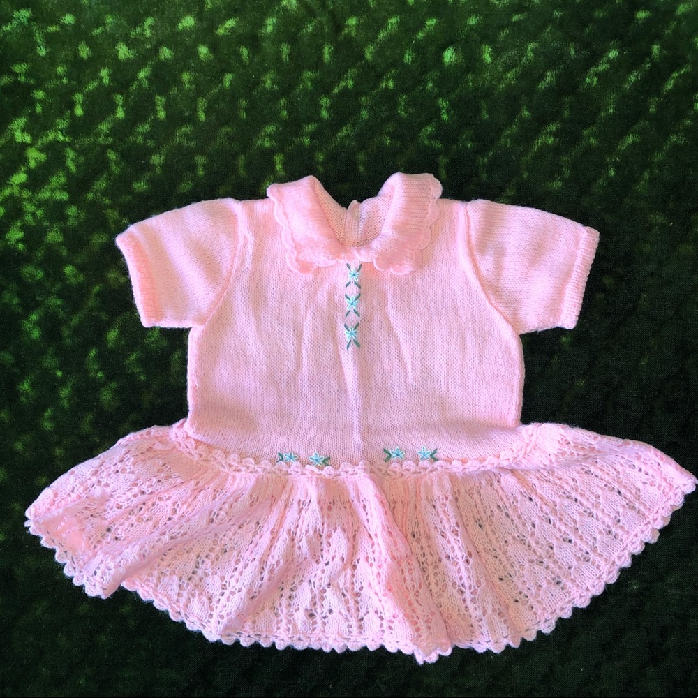 Vintage 70’, handmade in Europe girl dress.